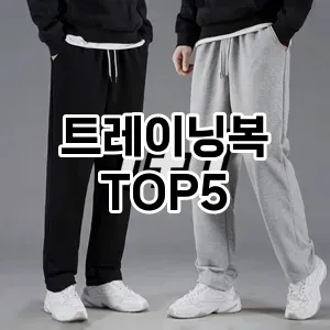 올해의 히트템 트레이닝복 추천 Top 5! 놓치면 후회할 선택!